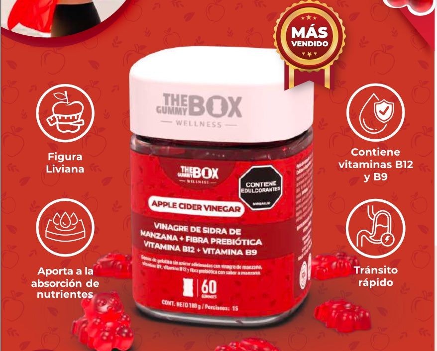 GOMAS VINAGRE DE MANZANA
