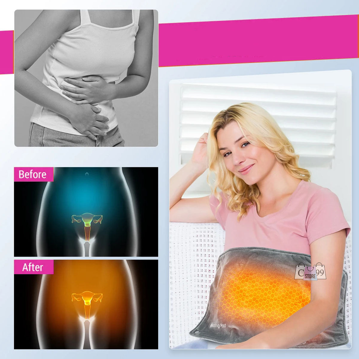 Manta De terapia eléctrica Para Dolores