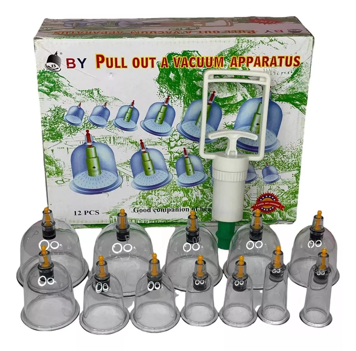 Set Vacumterapia X12 Piezas Ventosas