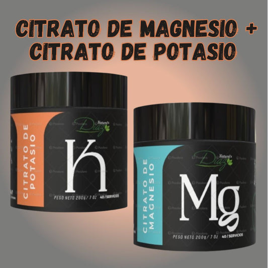 CITRATO DE MAGNESIO + CITRATO DE POTASIO OFERTA